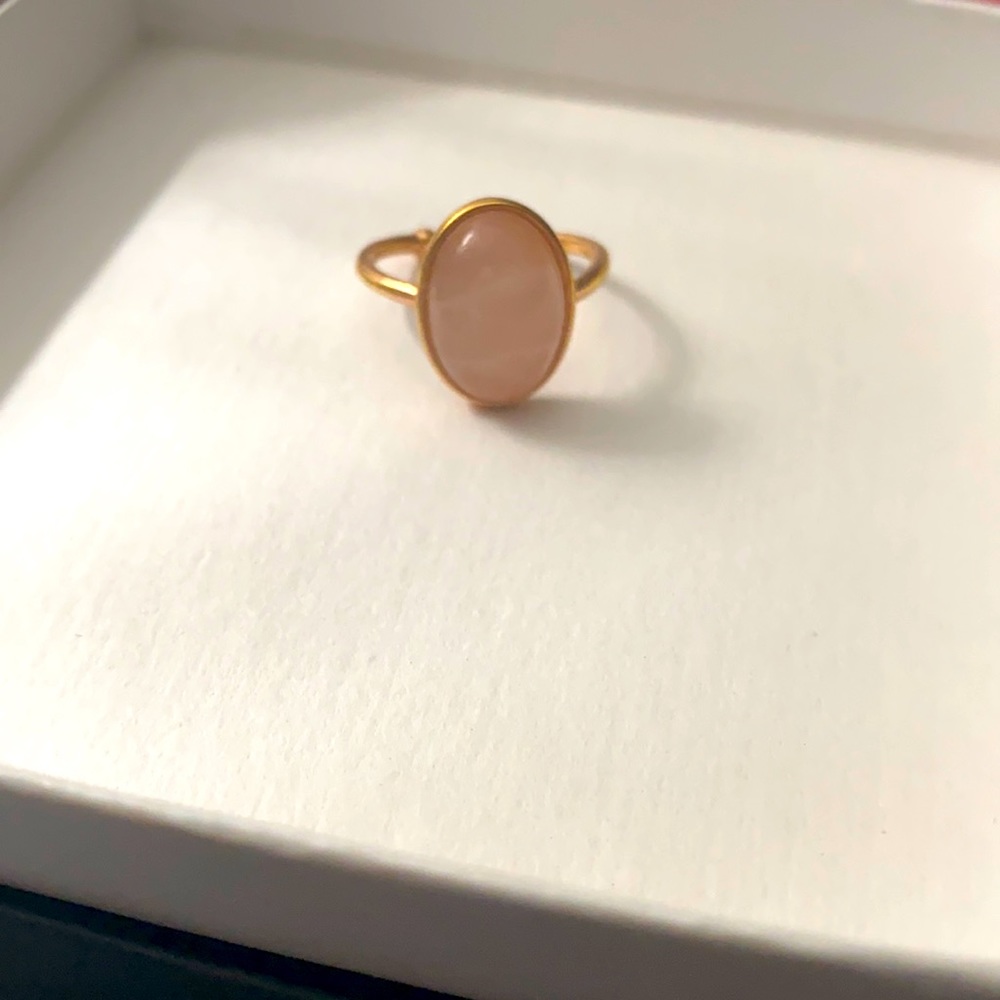 Rose Quartz ring